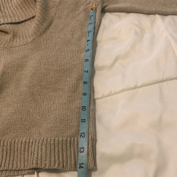 The Limited cowl neck oatmeal cream sweater - Picture 5 of 7